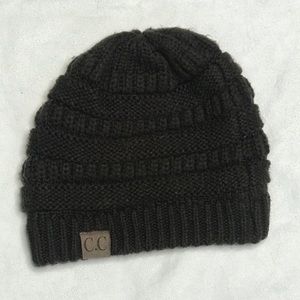 Dark Brown CC Beanie
